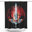 Sword of Omens - Shower Curtain