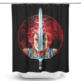 Sword of Omens - Shower Curtain