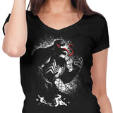 Symbiote and Host - Women's V-Neck