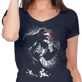 Symbiote and Host - Women's V-Neck