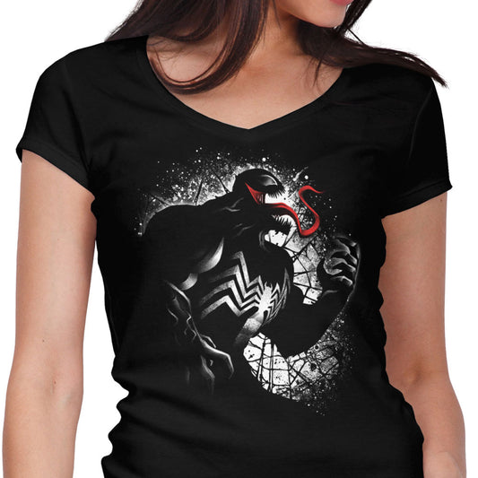 Symbiote and Host - Women's V-Neck