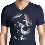 Symbiote and Host - Men's V-Neck