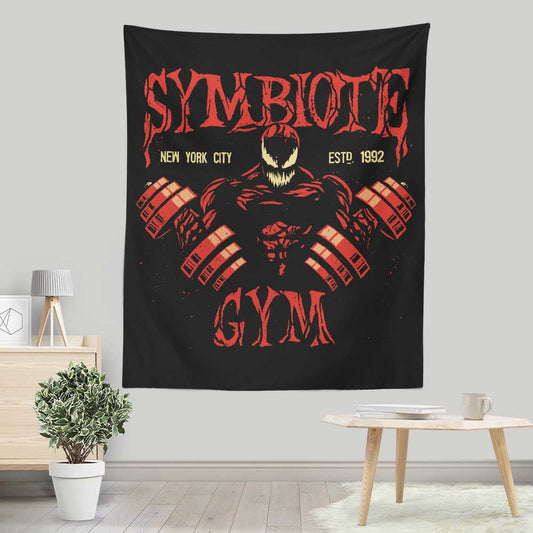 Symbiote Gym - Wall Tapestry
