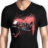 Symbiote Hunt - Men's V-Neck