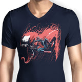 Symbiote Hunt - Men's V-Neck
