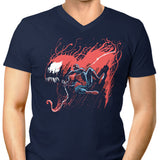 Symbiote Hunt - Men's V-Neck