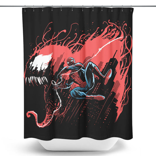 Symbiote Hunt - Shower Curtain