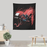 Symbiote Hunt - Wall Tapestry