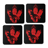 T-Rex Footprint - Coasters