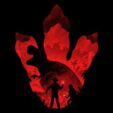 T-Rex Footprint - Men's Apparel