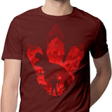 T-Rex Footprint - Men's Apparel