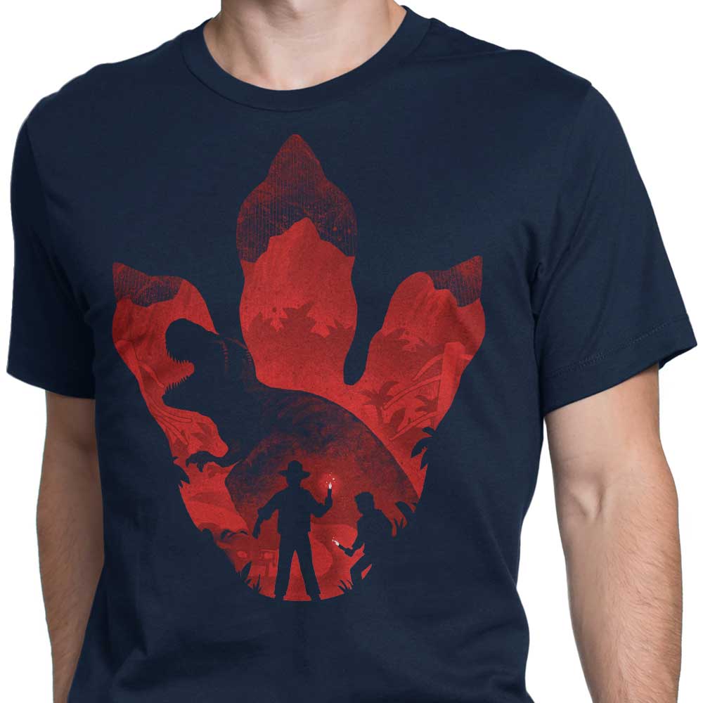 T-Rex Footprint - Men's Apparel