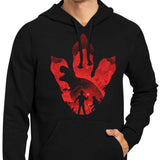 T-Rex Footprint - Hoodie