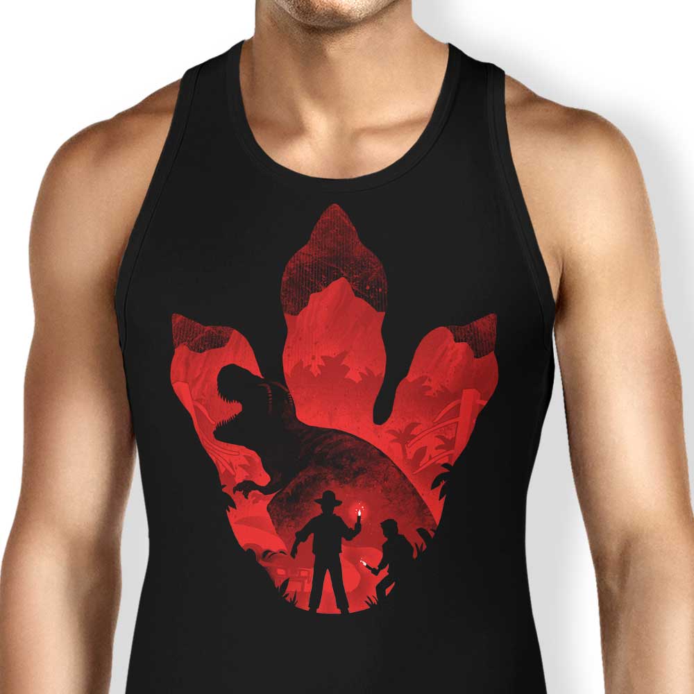 T-Rex Footprint - Tank Top