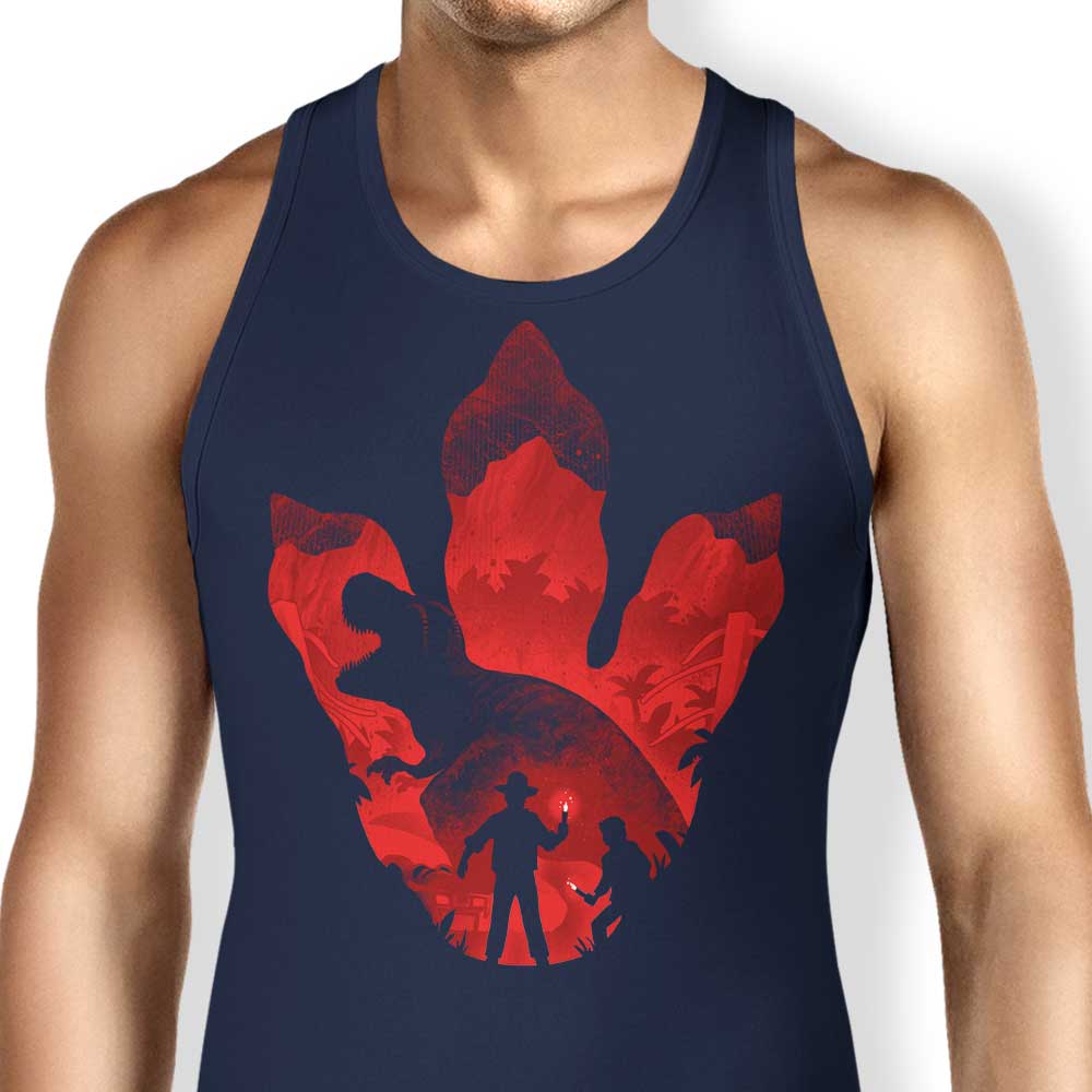 T-Rex Footprint - Tank Top