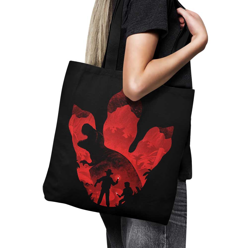 T-Rex Footprint - Tote Bag