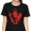 T-Rex Footprint - Women's Apparel