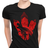 T-Rex Footprint - Women's Apparel