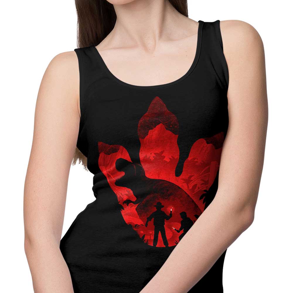 T-Rex Footprint - Tank Top