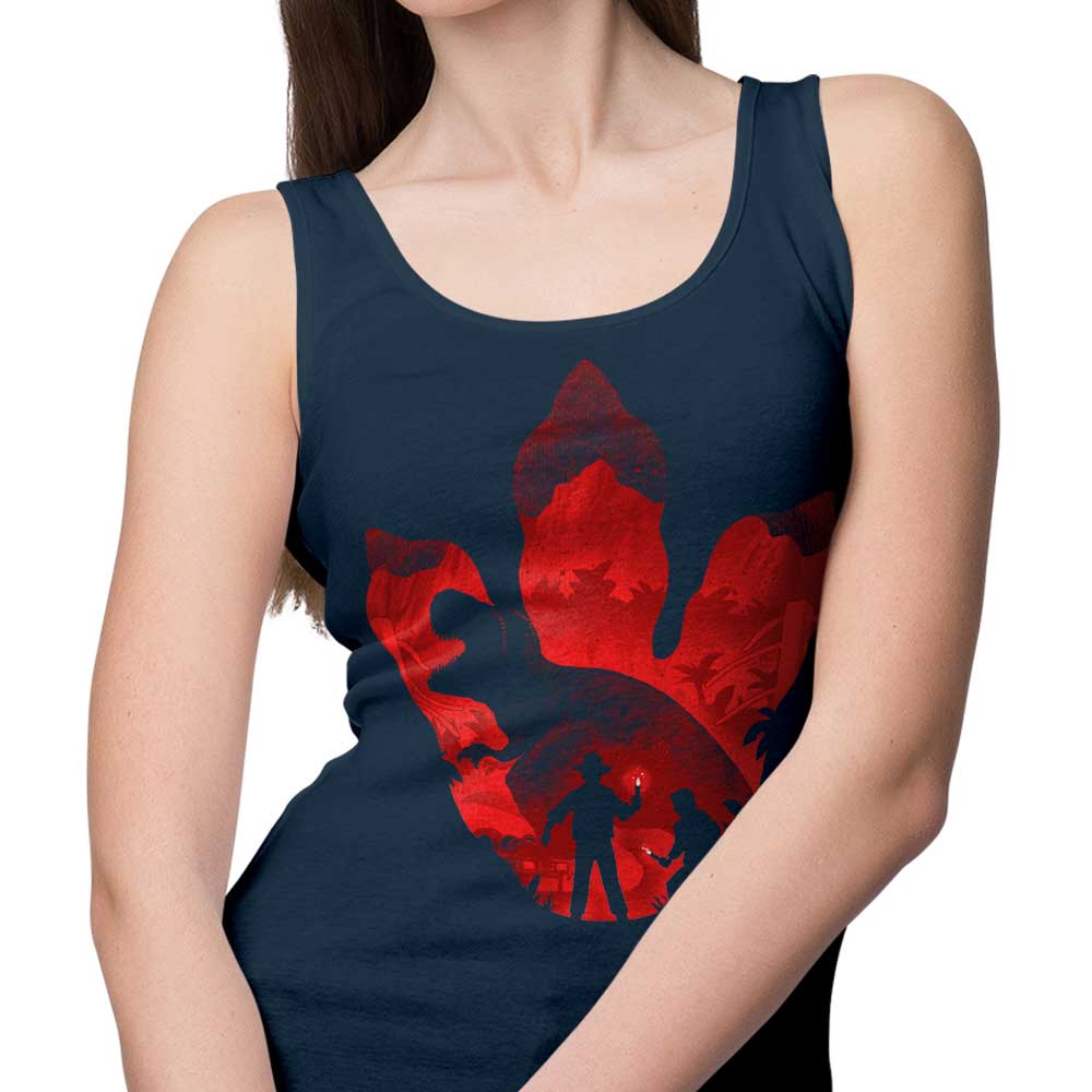 T-Rex Footprint - Tank Top