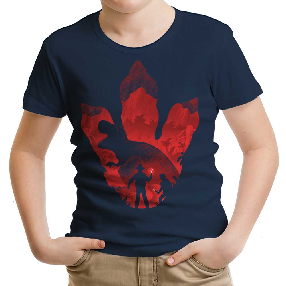 T-Rex Footprint - Youth Apparel