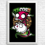 Tacos and Unicorns - Posters & Prints