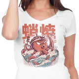 Takoyaki Attack - Women's V-Neck