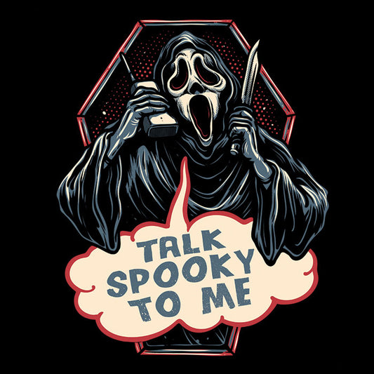 Talk Spooky to Me - Mousepad