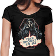 Talk Spooky to Me - Women's V-Neck