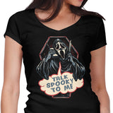 Talk Spooky to Me - Women's V-Neck