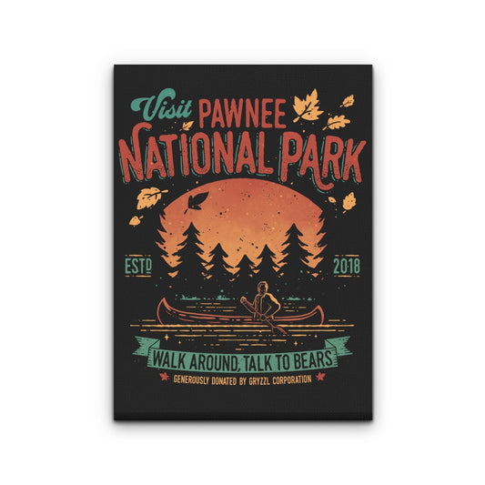 Talk to Bears - Canvas Print