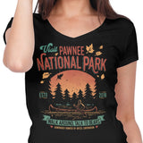 Talk to Bears - Women's V-Neck