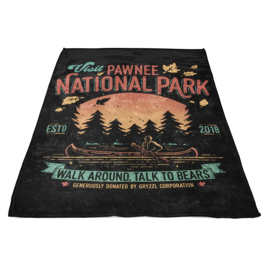 Talk to Bears - Fleece Blanket