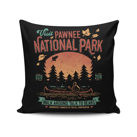 Talk to Bears - Throw Pillow