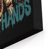 Talk to the Hands - Canvas Print