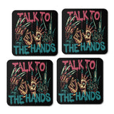 Talk to the Hands - Coasters