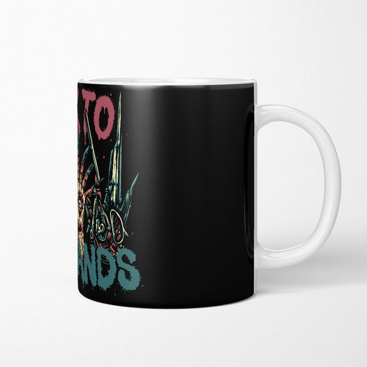 Talk to the Hands - Mug