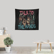Talk to the Hands - Wall Tapestry