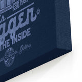 Tardis Garage - Canvas Print