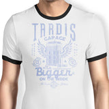 Tardis Garage - Ringer T-Shirt