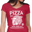 Tasty Mutant Ninja Pizza - Women's V-Neck