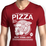 Tasty Mutant Ninja Pizza - Men's V-Neck