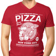 Tasty Mutant Ninja Pizza - Men's V-Neck