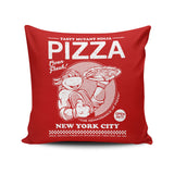 Tasty Mutant Ninja Pizza - Throw Pillow
