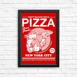 Tasty Mutant Ninja Pizza - Posters & Prints