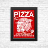 Tasty Mutant Ninja Pizza - Posters & Prints