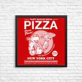 Tasty Mutant Ninja Pizza - Posters & Prints