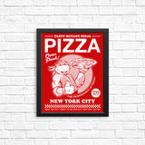 Tasty Mutant Ninja Pizza - Posters & Prints