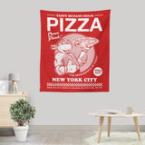 Tasty Mutant Ninja Pizza - Wall Tapestry