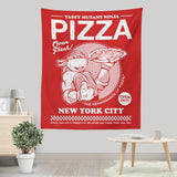 Tasty Mutant Ninja Pizza - Wall Tapestry